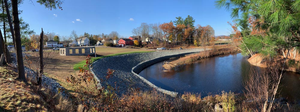 Keyes Field Pavilion (Elm St., Milford, NH) - Leighton A. White, Inc. charity work