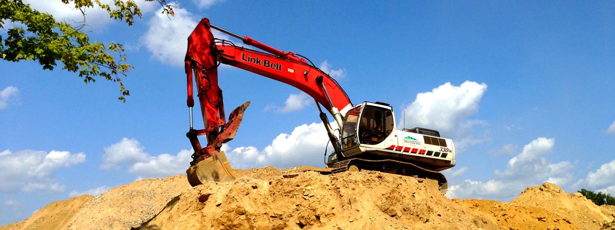 about Leighton A. White, Inc., Milford, NH - complete excavation & sitework services, landscape materials and aggregates sales & delivery, servicing New Hampshire & northern Massachusetts